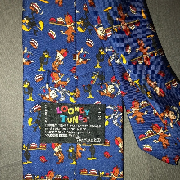 Looney Tunes Daffy Duck Cartoon Men’s Necktie - Picture 2 of 3